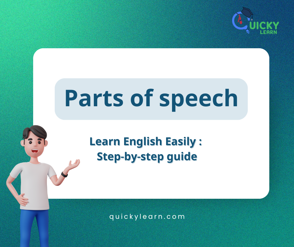 Read more about the article Parts of Speech কি? Parts of Speech কত প্রকার ও কি কি?