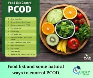 Read more about the article Food list and some natural ways to control PCOD