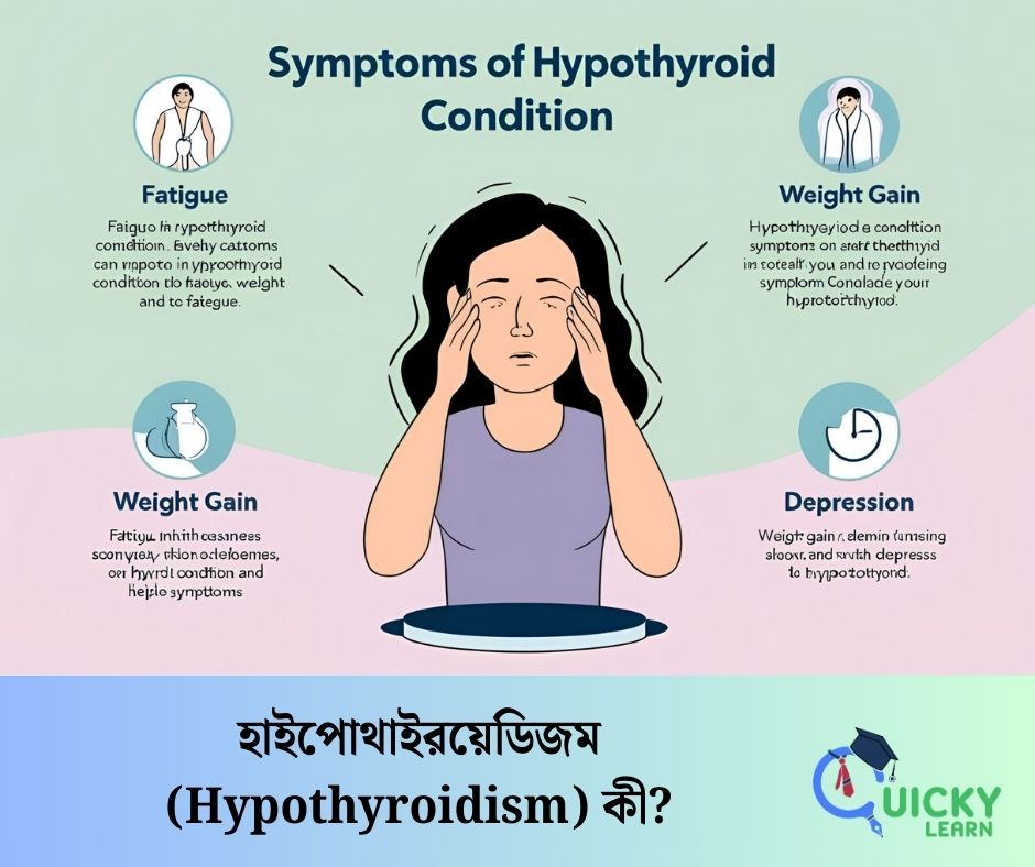 You are currently viewing হাইপোথাইরয়েডিজম (Hypothyroidism) কী?